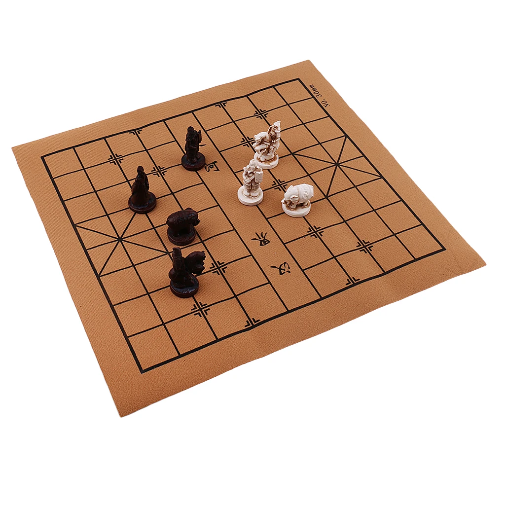 Набор китайских шахматных фигур XiangQI шахматная настольная игра для