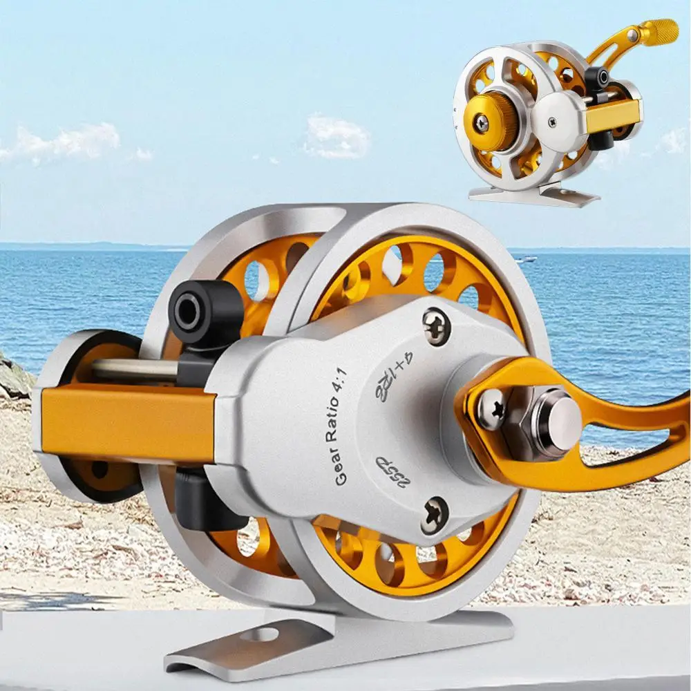 

4.0 times speed full metal high speed outdoor mini fishing reel smooth spinning wheel bearing fish gear fishing reel