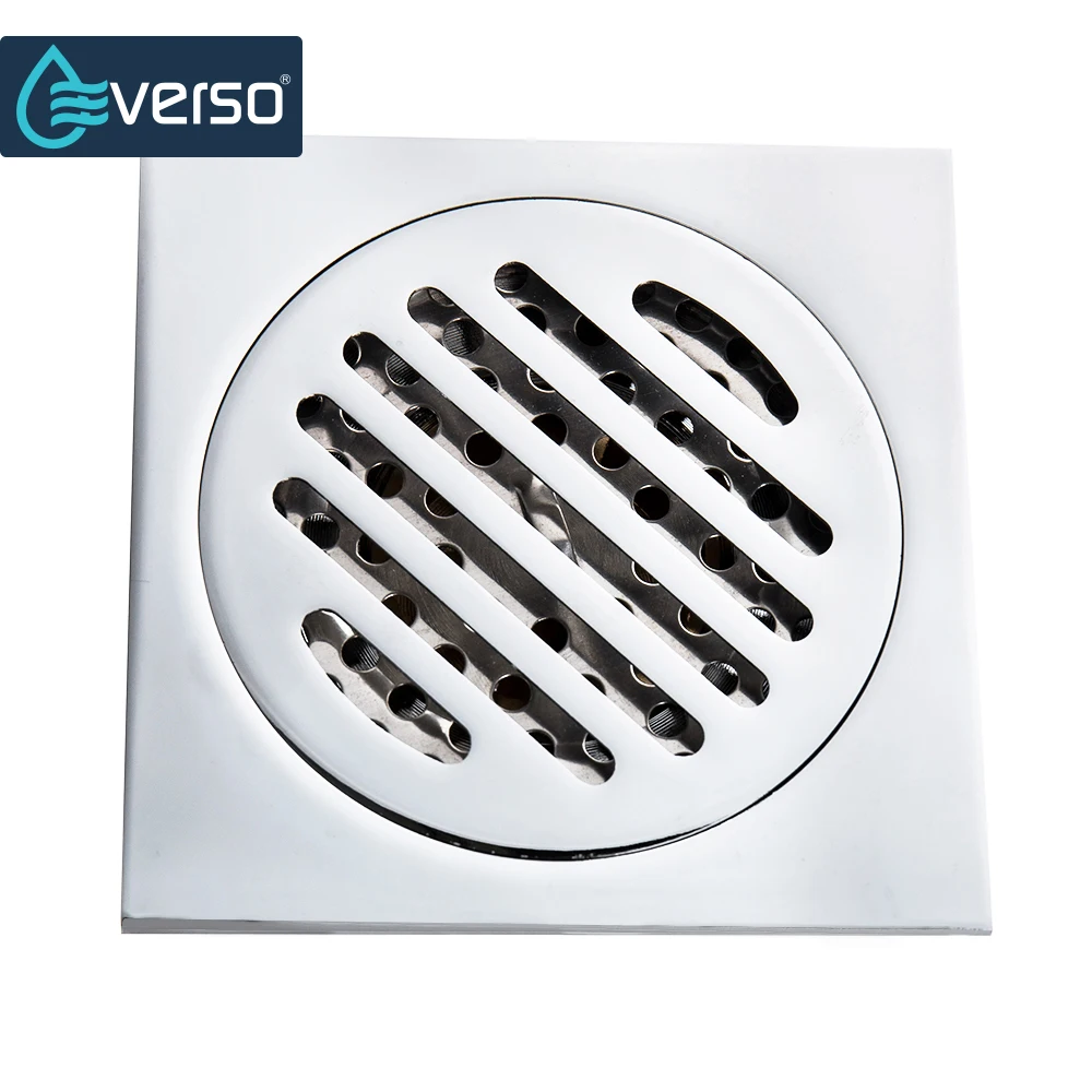 Everso Сливная крышка для пола трапезная решетка волос ванная комната невидимый