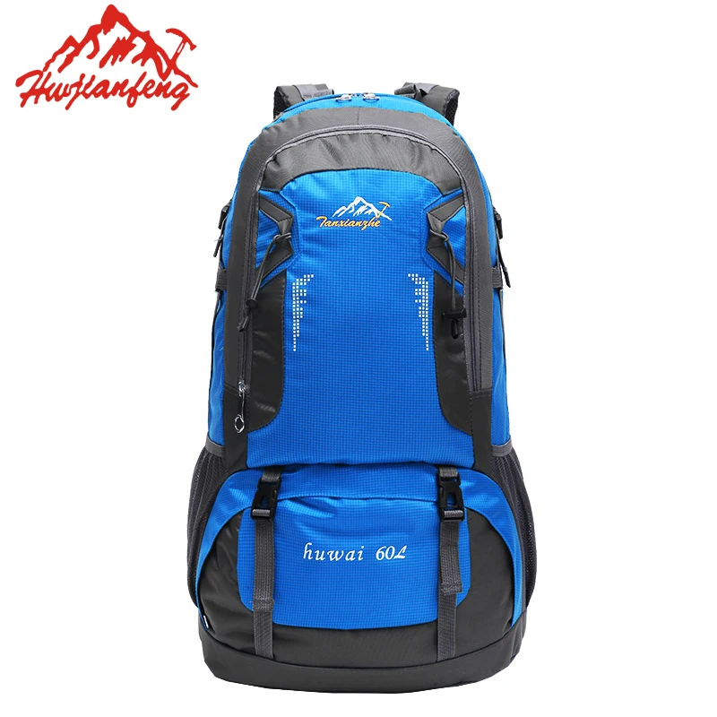 60L Большая вместительная сумка уличные сумки водонепроницаемый походный рюкзак