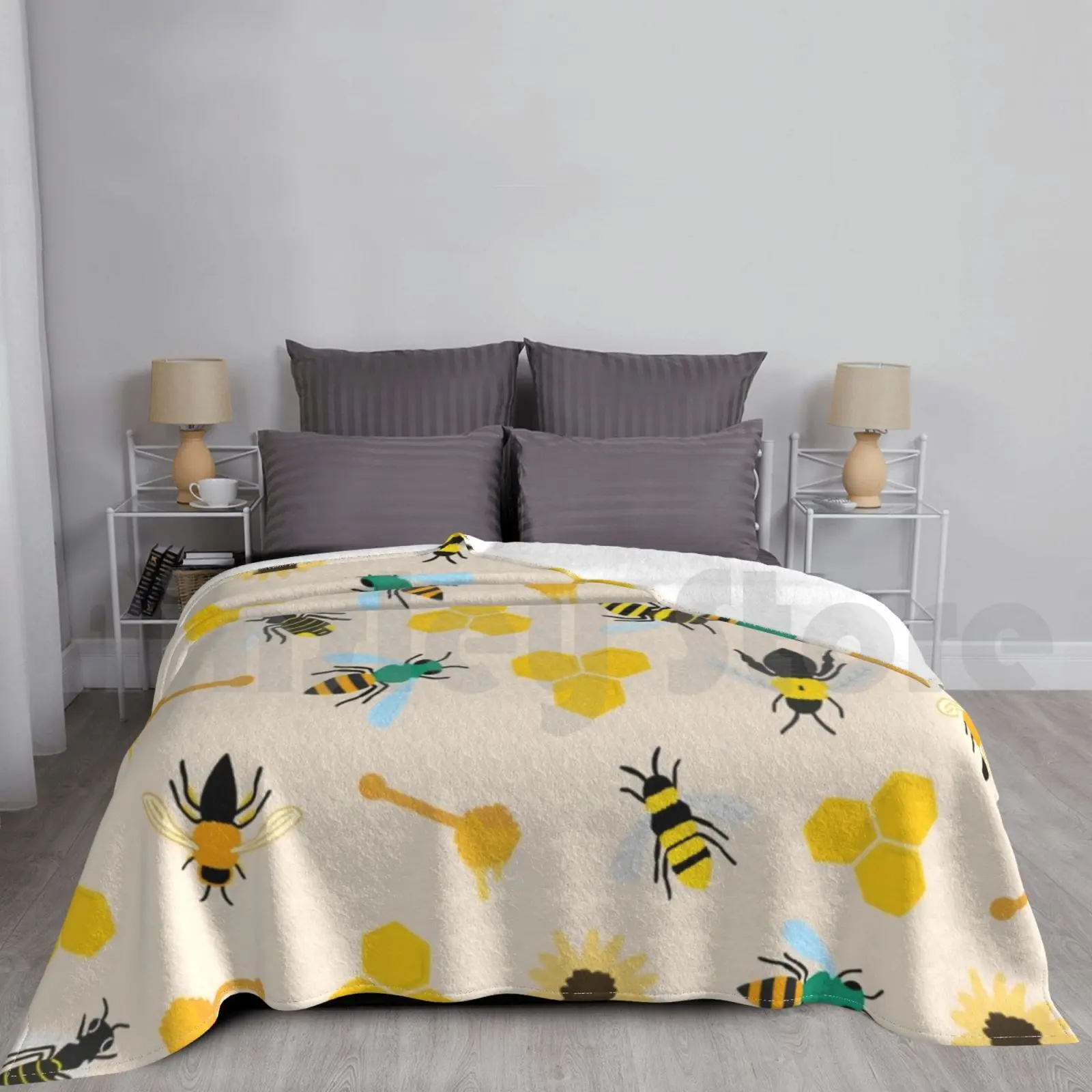 

Save The Bees Blanket Super Soft Warm Light Thin Save The Bees Bees Bee Bumble Bee Honey Hive Beekeeper Honeybee Honey