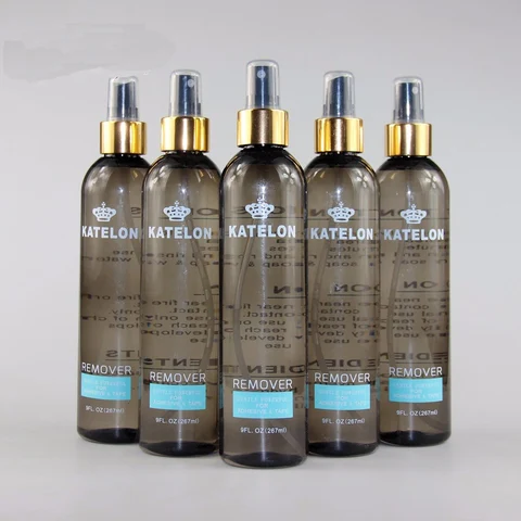 267 мл средство для удаления Katelon, средство для удаления клея для париков, двухсторонние парики, средство для удаления наращивания ленты, средство для удаления клея для волос для кружевных париков, парик