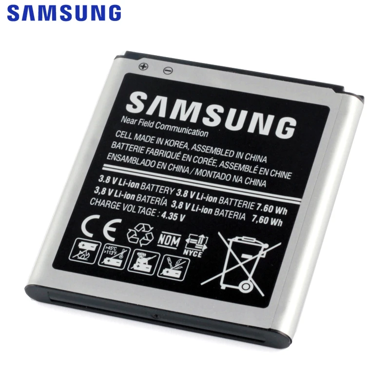 Оригинальный телефон Samsung GALAXY Core 2 G3556D G355H G3559 G355M аккумулятор 2000 мАч | Мобильные