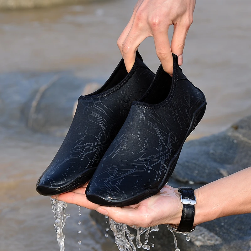 Акватуфли унисекс быстросохнущие кроссовки для плавания морского серфинга