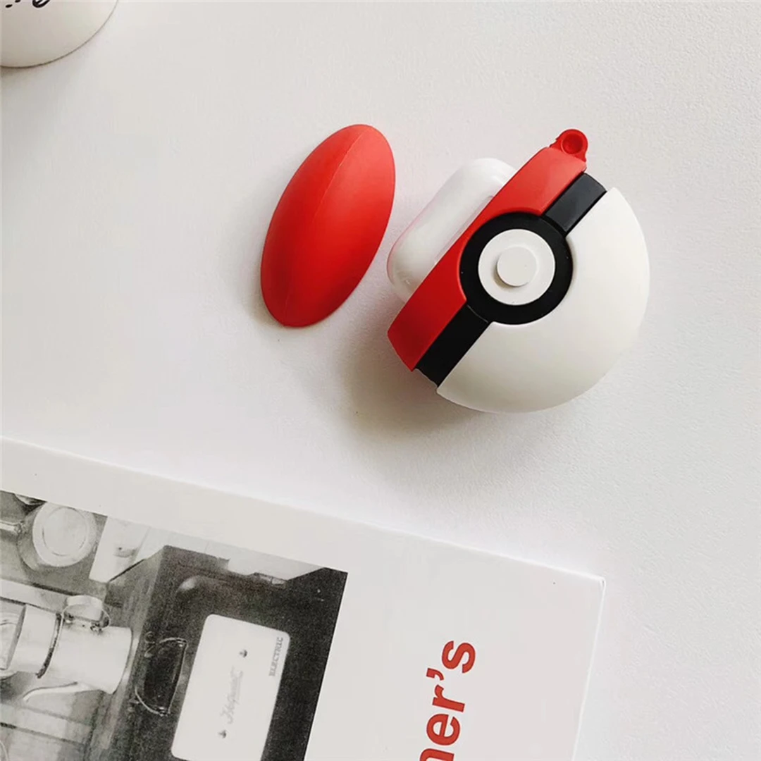 Защитный чехол Airpods для Apple, беспроводная bluetooth-гарнитура, набор силиконовых 3D Минни с большими глазами+ браслет, чехол для Ipod