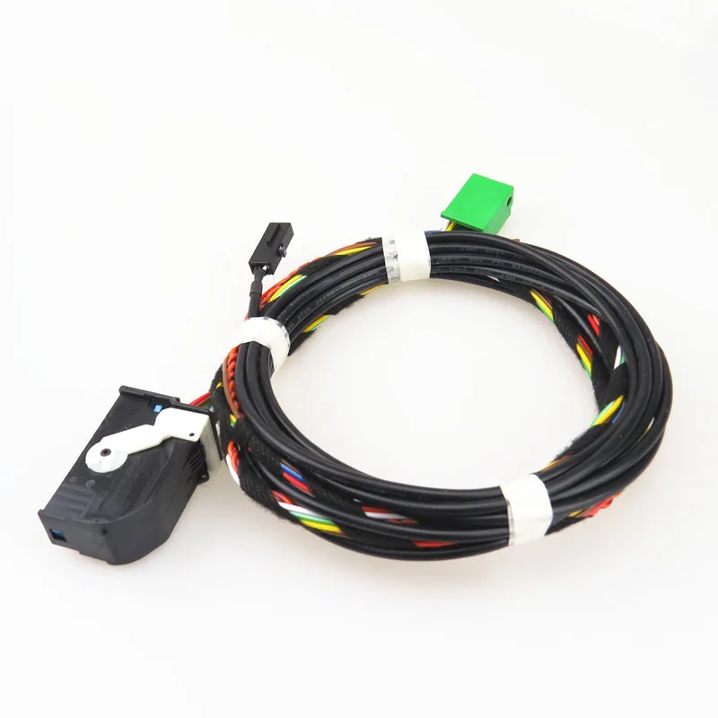 Автомобильный Bluetooth-модуль AZQFZ провод с жгутом для VW Scirocco Tiguan Touran T5 Polo Eos CC Golf GTI MK5 MK6