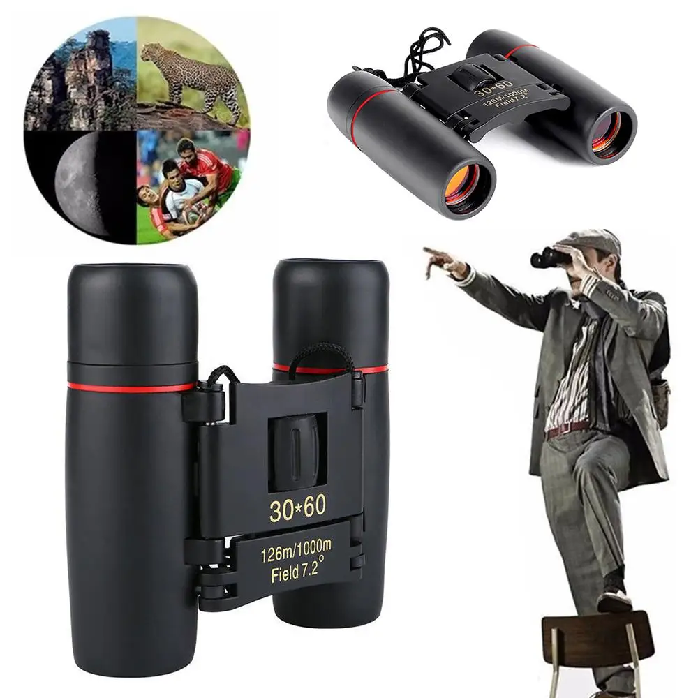 

Durable Double Cylinder Hunting Telescope ABS Mountaineering Measuring Construction Survey Outdoor Binoculars Practical