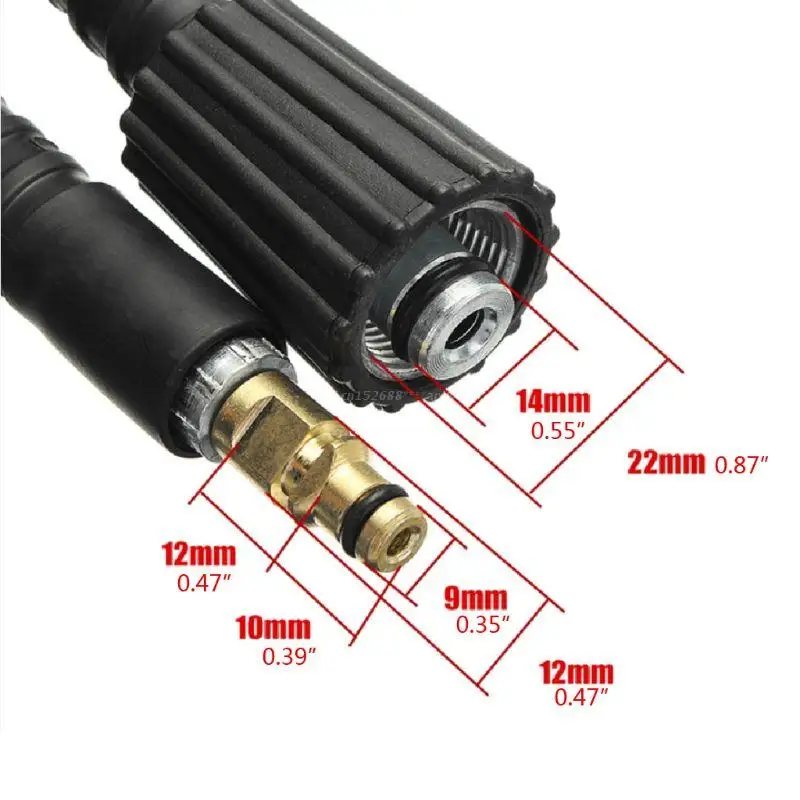

5m/10m/15m Car Washer Water Cleaning Hose High Pressure Sewer Drain Pipe for Karcher K2 K3 K4 K5 K7 Auto Garden Clean Tools
