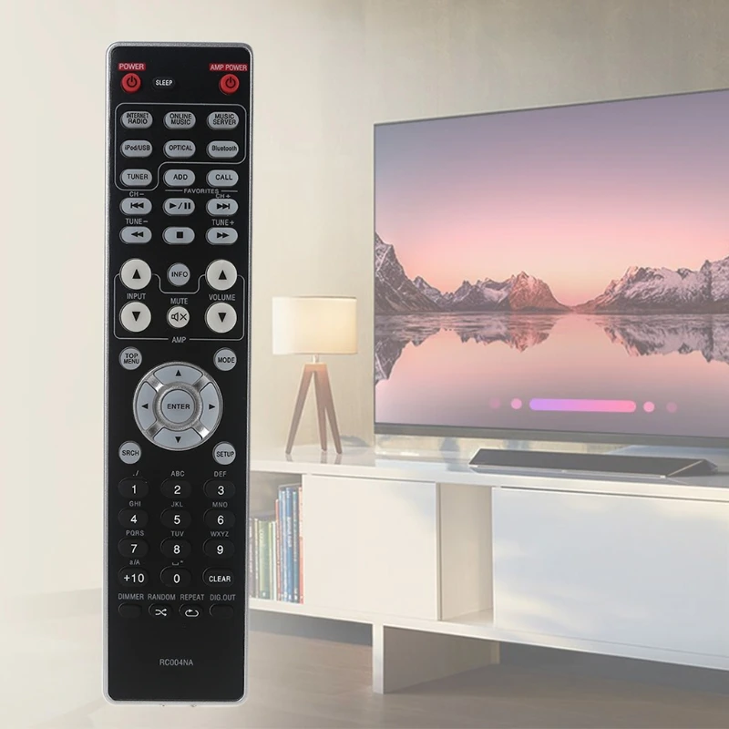 

XX9A AV Receiver Remote Control RC004NA Compatible with RC001NA NA7004 SA8004 RC005NA NA6005 Home Automation Devices