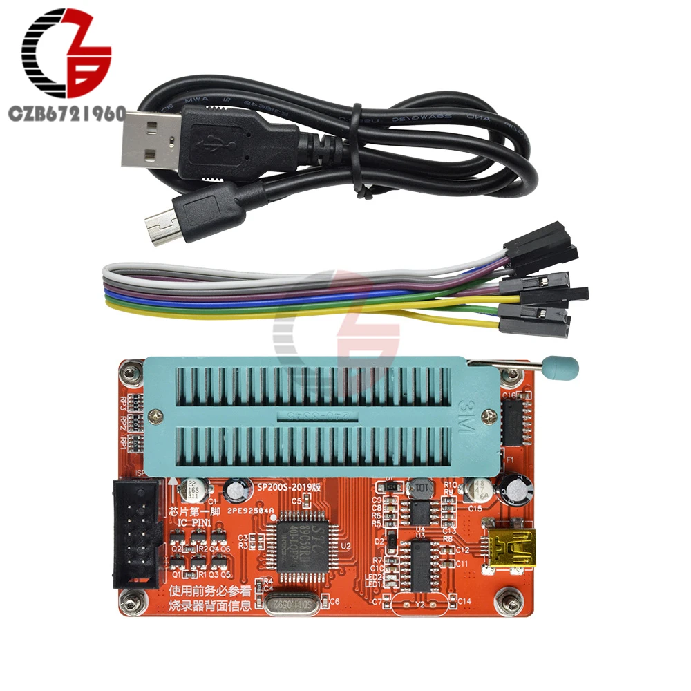 EEPROM последовательный USB программатор SP200SE SP200S Улучшенный с ISP интерфейсом для 336 SCM& 24& 93 серии SCM