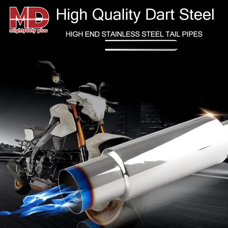 Автомобильный глушитель выхлопной трубы наконечник универсальный