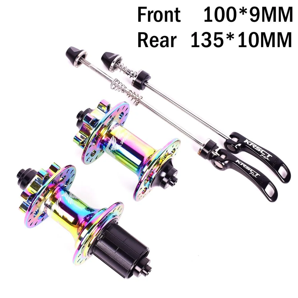 Радужная цветная велосипедная втулка KRSEC 114 кликов горные велосипедные втулки 4