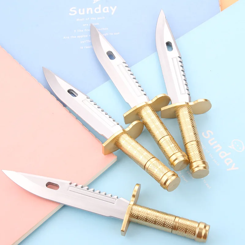 Кавайные карманные гелевые ручки 1 шт. милые кавайные с животными 0 35 мм|Гелевые