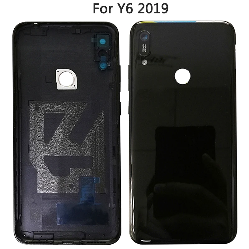 Крышка батарейного отсека для Huawei Y6 2019 задняя крышка чехол с кнопками