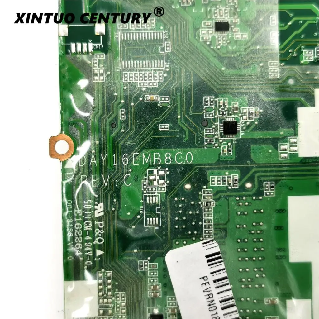 

laptop Motherboard For 777103-501 777103-601 777103-001 17-F I5-5200u DAY16EMB8C0 system mainboard Fully Tested
