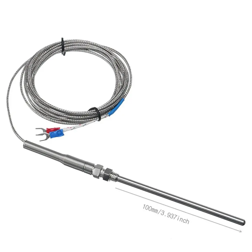 

High Temperature 0~400 Thermocouple K Type Probe Sensors Stainless Steel Wire Thermocouple K Type Probe