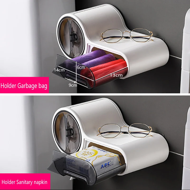 Настенный держатель для туалетной бумаги в ванную комнату коробка бумажных