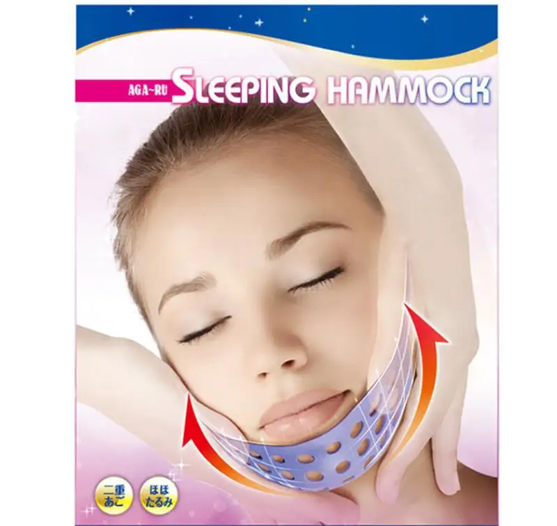 Lifting Hammock Sleeping Mask Cheek Facial Massager Slimmer Anti-Wrinkle Slimming Face Slim Lift Up | Красота и здоровье