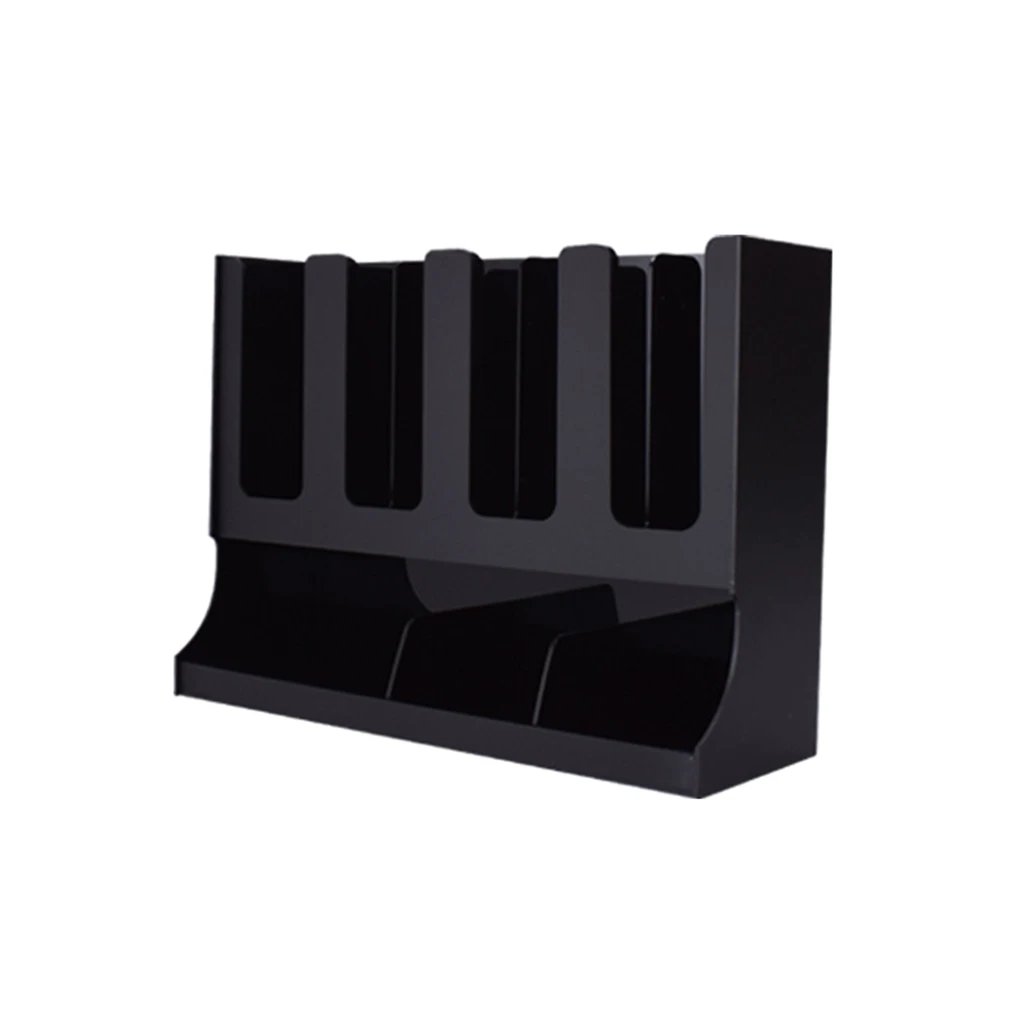 

7 Compartments Coffee Condiment Organizer Cup Dispenser for Home Office Bar