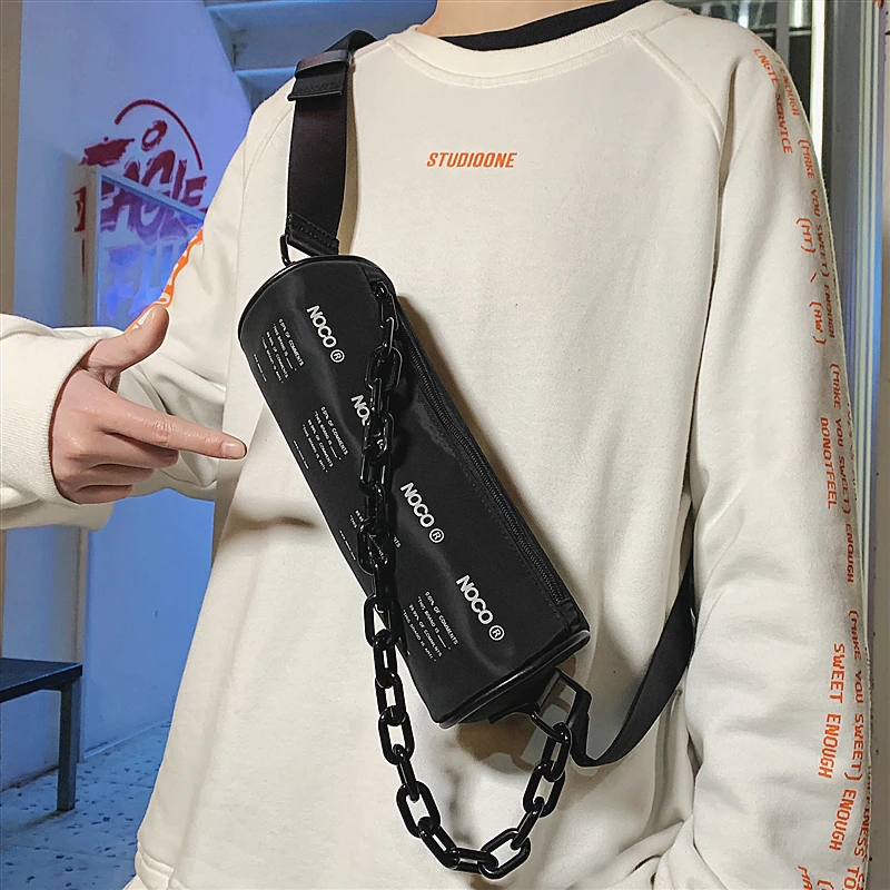 Tidog Наплечная модная сетчатая красная крутая нагрудная сумка| |