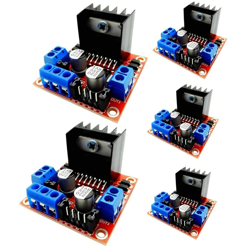 

L298N Motor Drive Controller Board Module Double H-Bridge Direct Current Stepper Motor