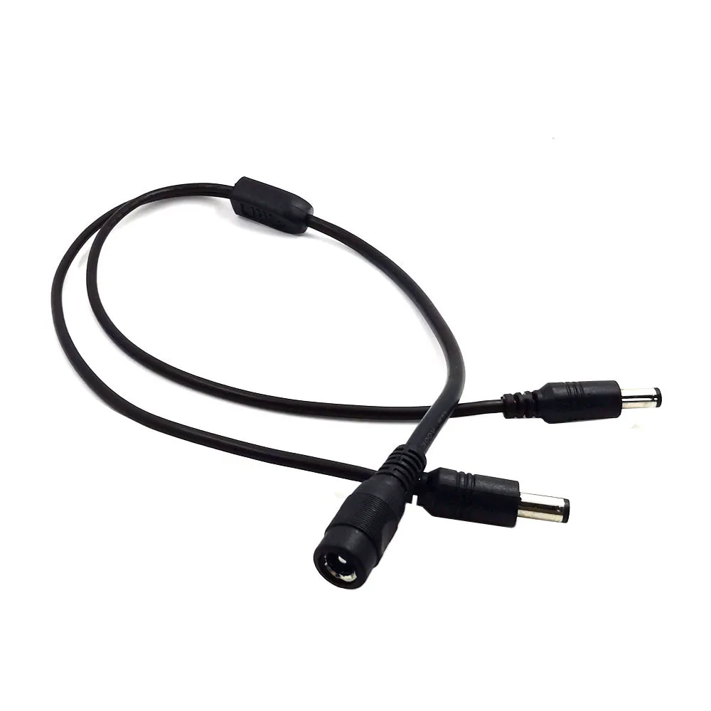 70 см от 1 до 2 разветвитель постоянного тока кабель питания 5 5*2 мм Штекерный к