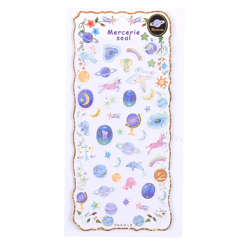 

20 sets/lot Kawaii Stationery Stickers embroidery Diary Planner Decorative Mobile Stickers Scrapbooking DIY Craft Stickers