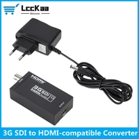 lcckaa 3g sdi to hdmi adapter hdmi to sdi converter audio hd sdi3g sdi adapter bnc 1080p dac converter for monitor hdtv