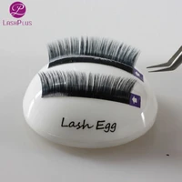 lashplus acrylic lashes holder pad dome lash egg makeup tools palette 1pcs eyelash pad lash extension glue pallet holder