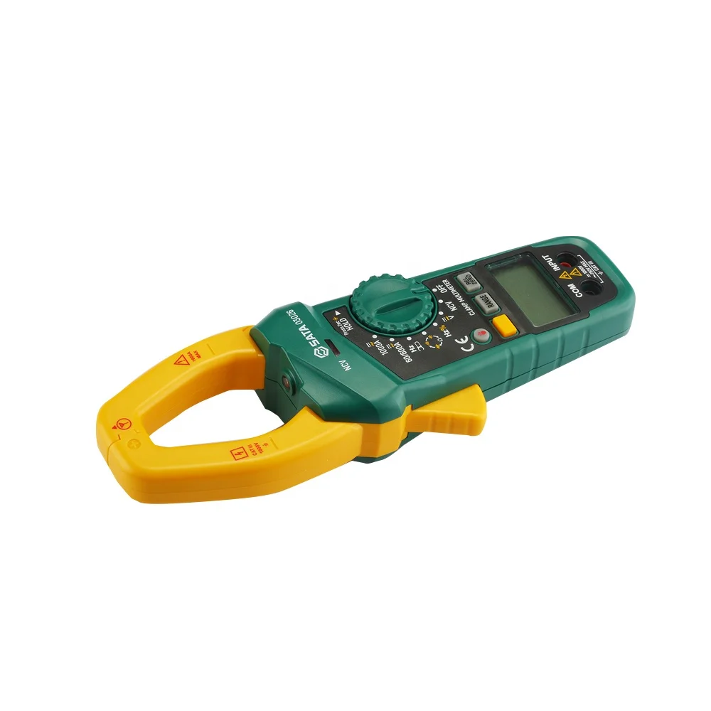 

Safety automatic shutdown AC / DC digital clamp multimeter with AAA batteries