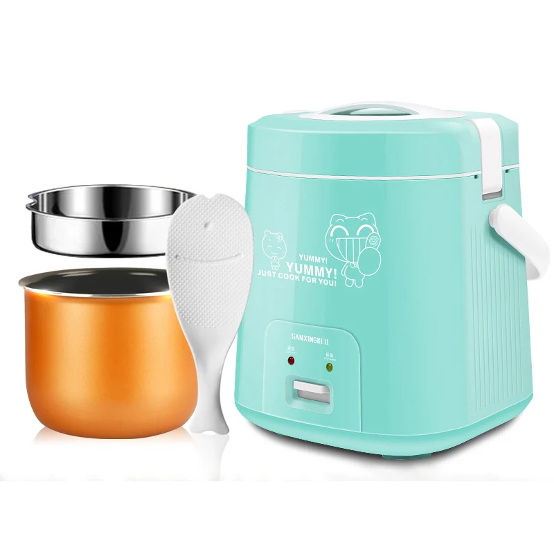 Портативная кухонная утварь для дома 100 Вт 220 В 110 маленькая рисоварка