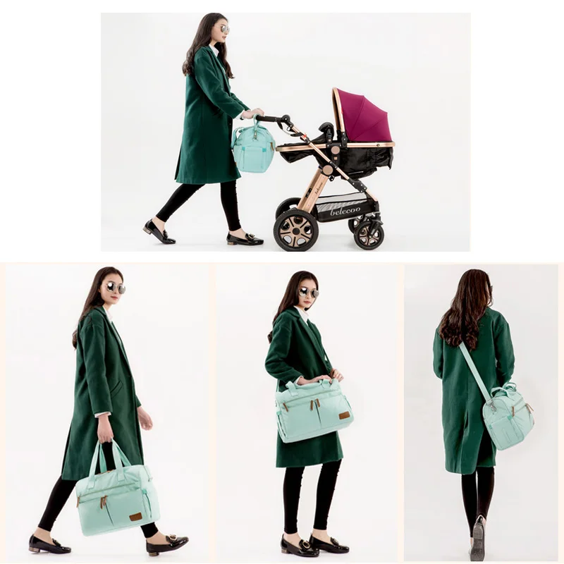 Водонепроницаемая сумка для детских подгузников вместительные детские сумки