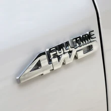 Автомобильные 3D металлические наклейки AWD логотип значок для