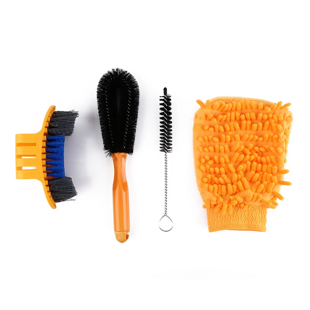 Набор для чистки велосипеда щетки цепи набор инструментов мытья горного