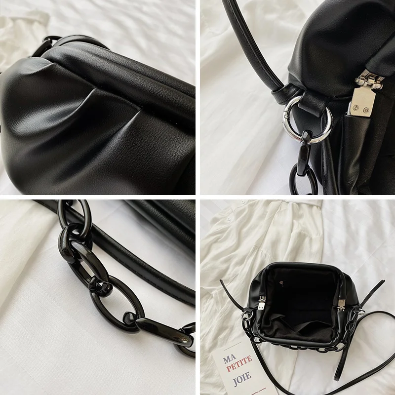 

JIEROTYX Popular High Quality PU Leather Ladies' Handbags Fashion Trendy Shoulder Bags For Female New Casual Totes Travel Bags