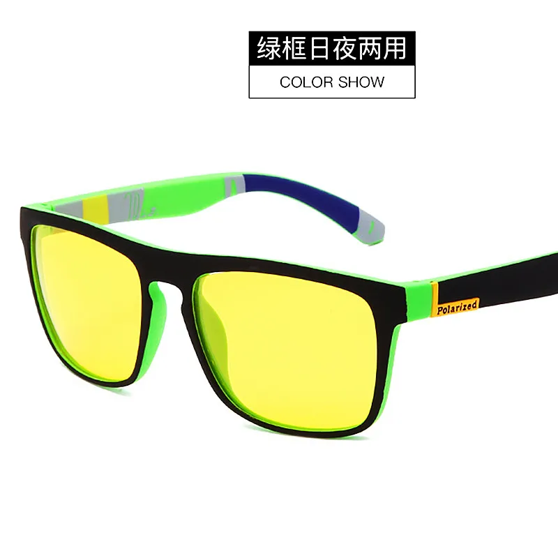 

1PC Men Night Vision Glasses Women Polarized Sunglasses Yellow Lens Anti-Glare Goggle Night Driving Sunglasses Eyewear UV400