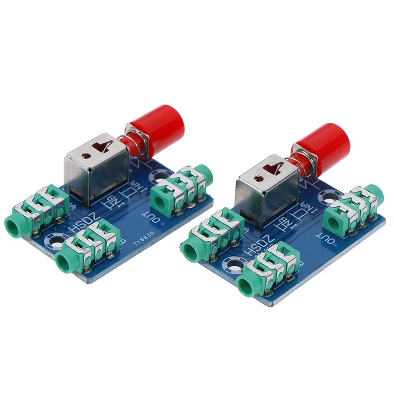 1 шт. аудио коммутационная плата 3 5 мм вход A / B Группа входной переключатель