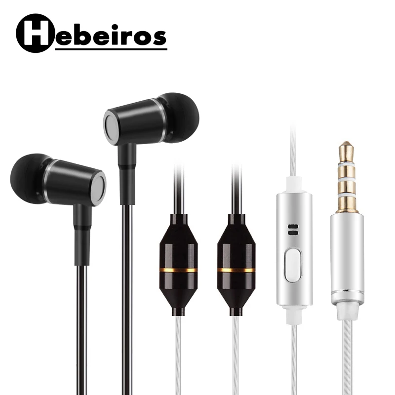 white cable Верхние наушники-вкладыши с защитой от излучения, воздушные трубки, акустические наушники, стерео музыка, 3,5 мм, микрофон, гарнитура, шумоподавление для xiaomi iphone - Цвет: white cable