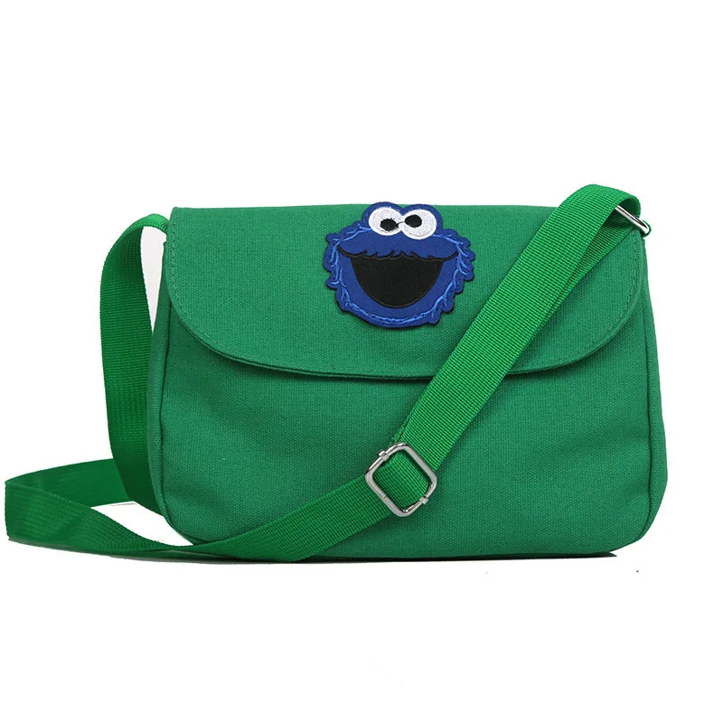 Холщовая Маленькая женская сумка 2020 новая Корейская версия Улица Сезам через