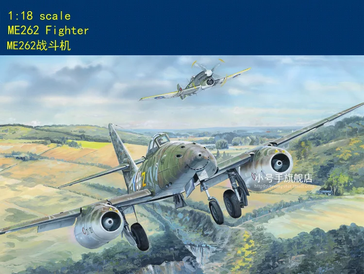 

Hobbyboss 81805 1/18 scale ME262 A-1A FIGHTER P LANE 2020 NEW