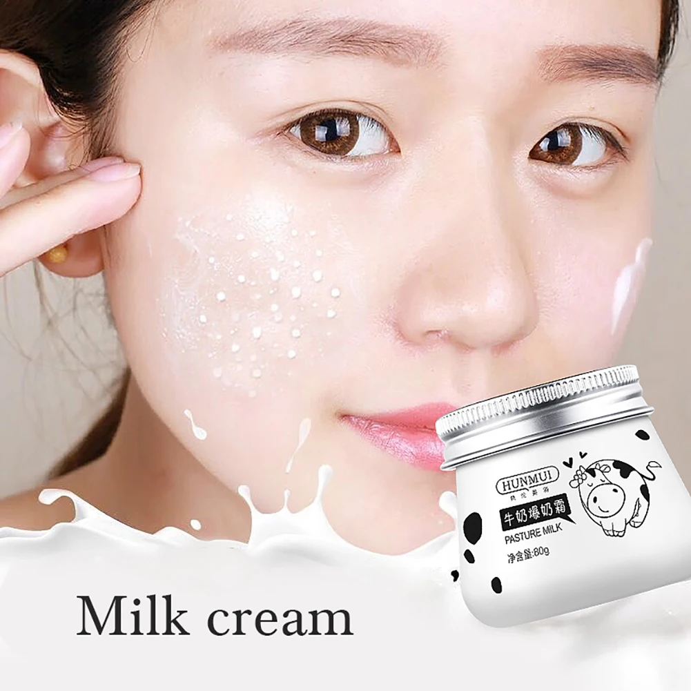 Коллаген Молочный Крем для лица Омолаживающий увлажняющий молочко крем