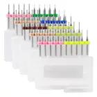 10 шт. PCB Сверла Набор спираль флейты карбида 0,3 мм 0,4 мм 0,5 мм 0,6 мм 0,7 мм 0,8 мм 0,9 мм 1,0 мм 1,1 мм 1,2 мм PCB роторный инструмент