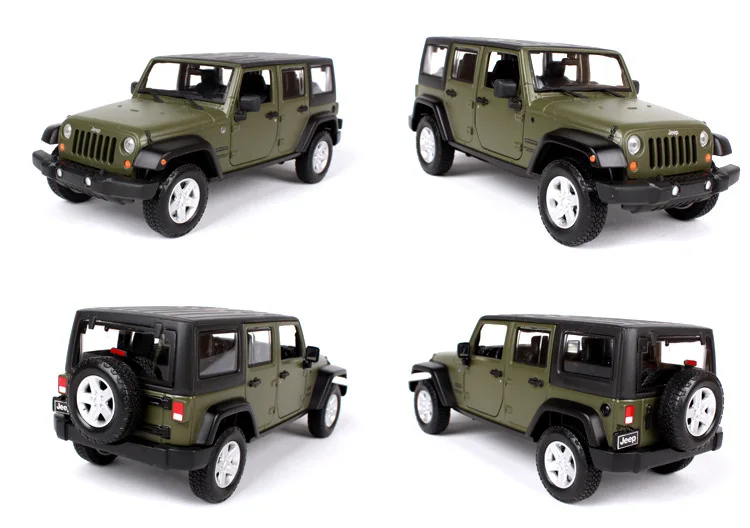Maisto 1/24 Jeep WRANGLER Коллекционное издание металлическая литая модель автомобиля детские игрушки подарок