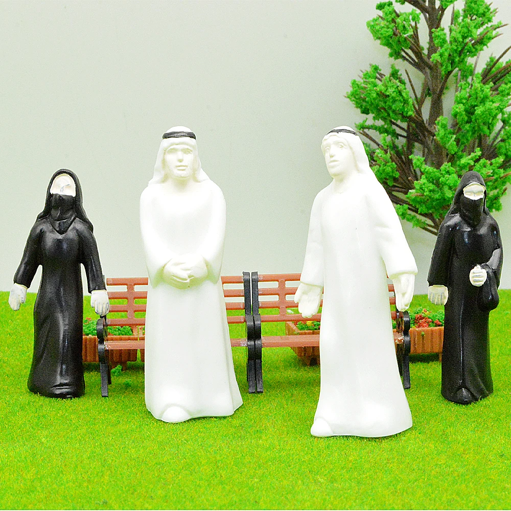 Модель арабского АБС-пластика для уличных пассажиров mideast модель людей литейной