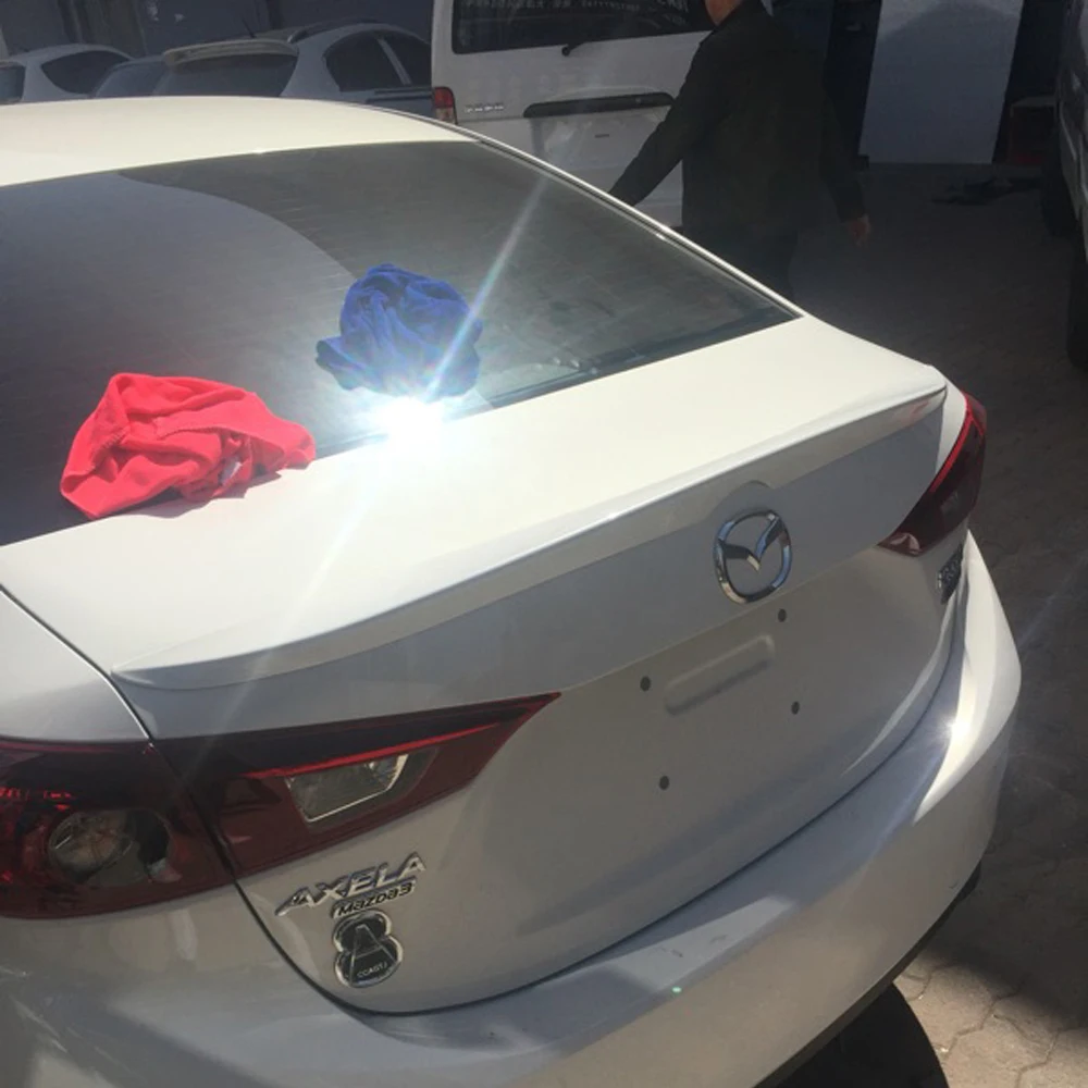 Для Mazda 6 ABS Праймер Автомобильный задний спойлер крыло для Atenza 2014 2016|spoiler wing|rear lip
