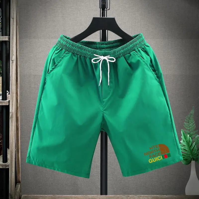 

Summer new men's casual shorts, quick drying pants, slim and slim print Capris, large underpants