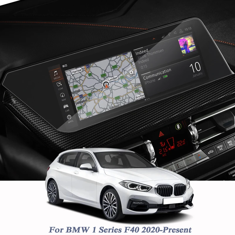 

10.24" 10.25"Car Styling PET GPS Navigation Screen Film For BMW 1 Series F40 2020-Present Internal Sticker Accessories
