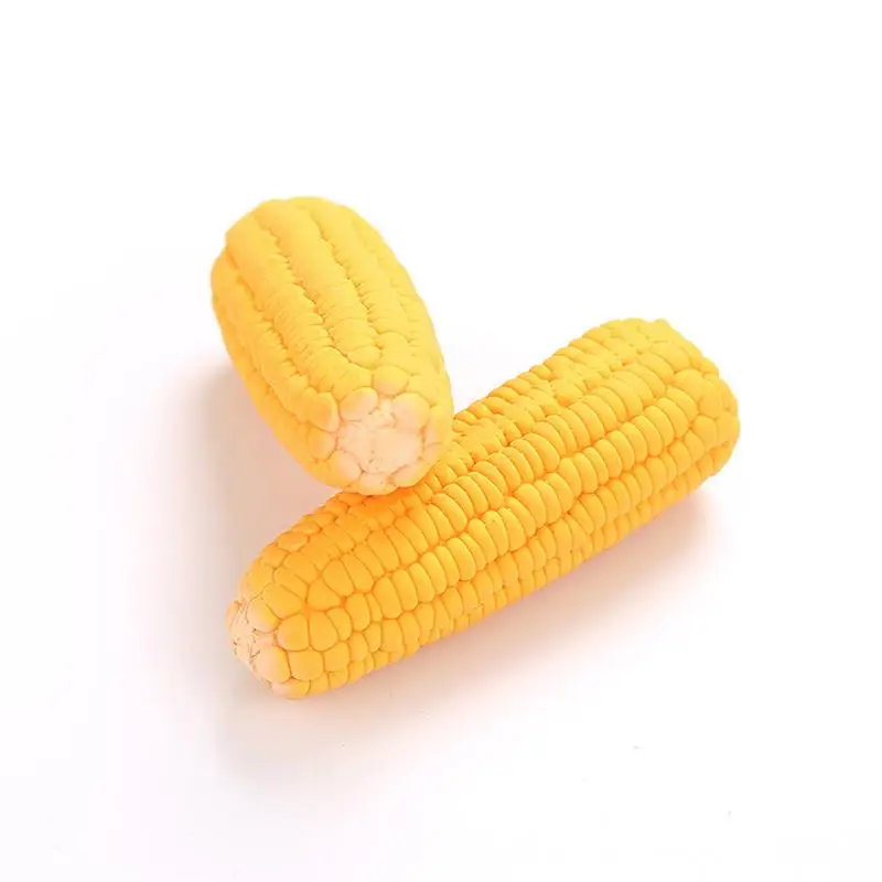 

Legendog 1pc Bite Resistant Corn Shape Dog Toy Realistic Sound Puppy Teething Toy Latex Pet Toys Pet Supplies Dog Favors