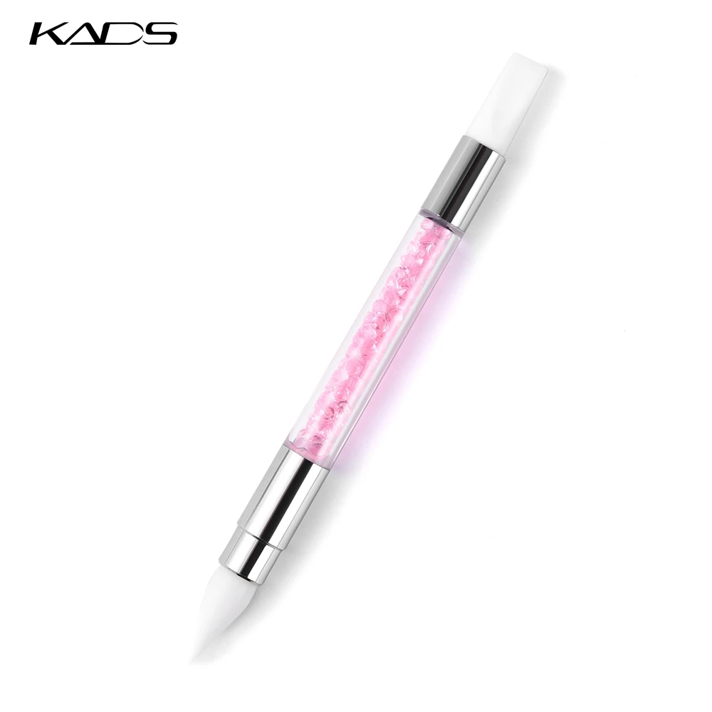 KADS НОВЫЕ 1 шт. Хорошенький ногтей Двойных Головок Гелевая Ручка Профессиональный