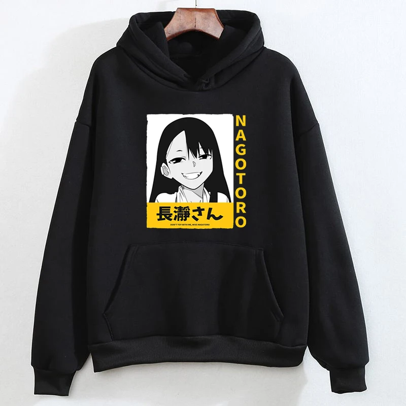 

Японское аниме «Don't Bully Me», Nagatoro, свободная Женская толстовка, уличная одежда, Графический Топ, Женская кавайная толстовка, Прямая поставка